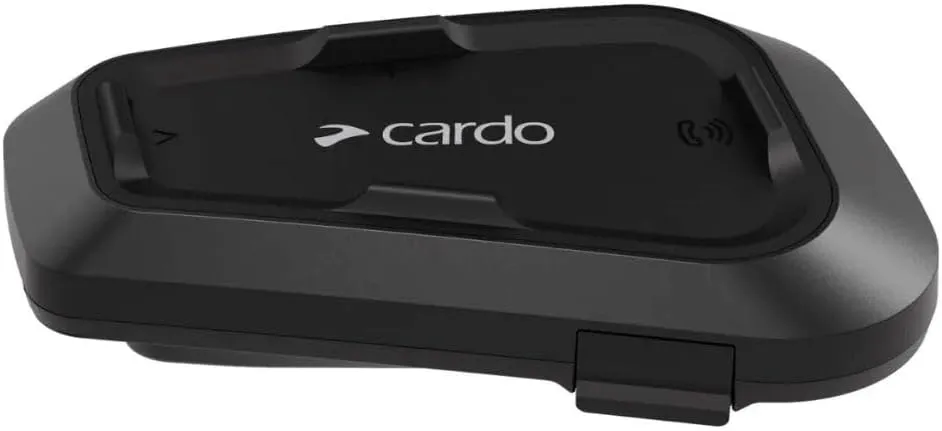 Cardo Systems Spirit Motorcycle Bluetooth Communication Headset - Black, Single Pack