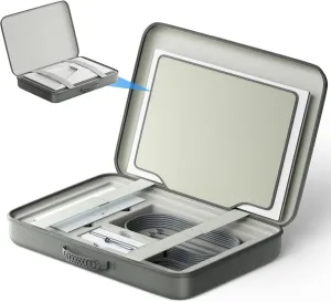 Case for Starlink Gen 3, AstroniSync Travel Case for Starlink with Customized Internal Sections, Shock and Pressure-proof Bag for Starlink RV, Bag for Starlink Antenna with Anti-dust & Water Fabric