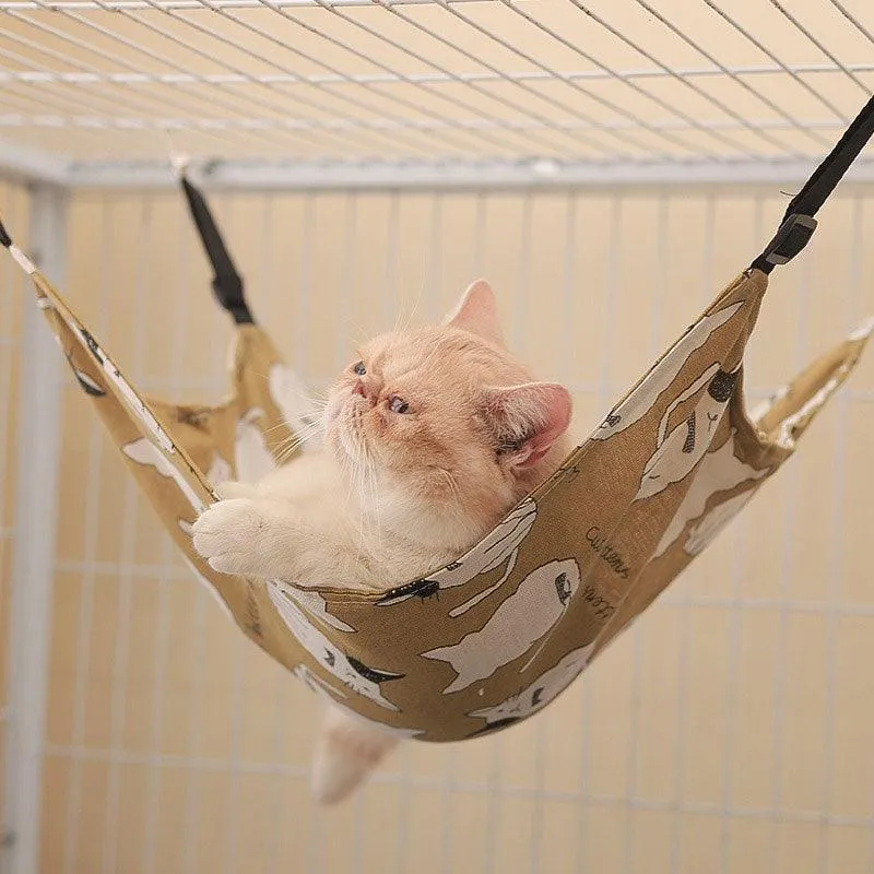 Cat Hammock 3 Color Summer Double Sided Bed