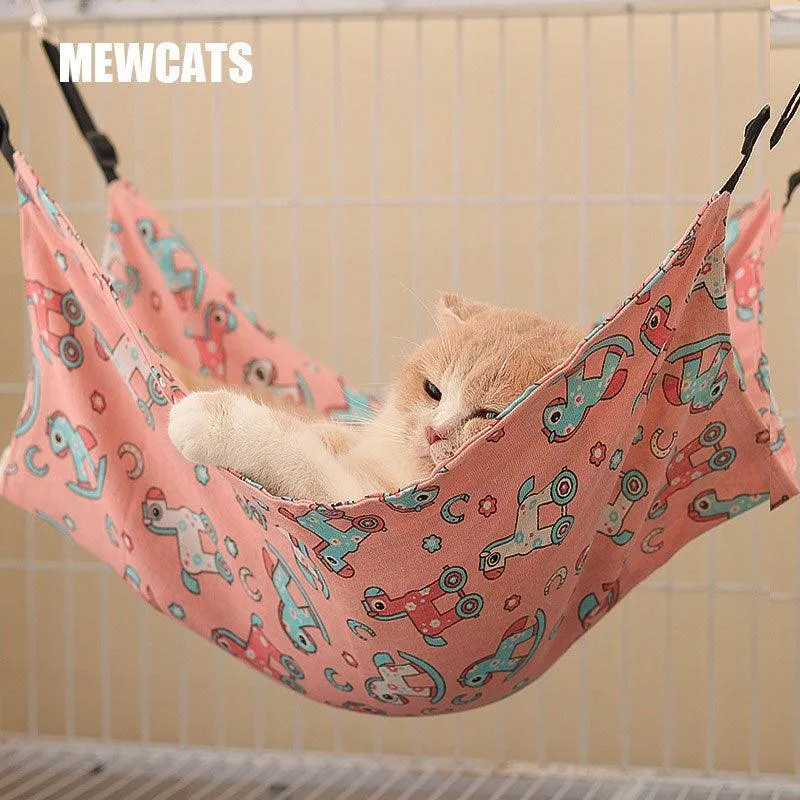 Cat Hammock 3 Color Summer Double Sided Bed