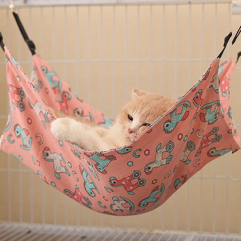 Cat Hammock 3 Color Summer Double Sided Bed