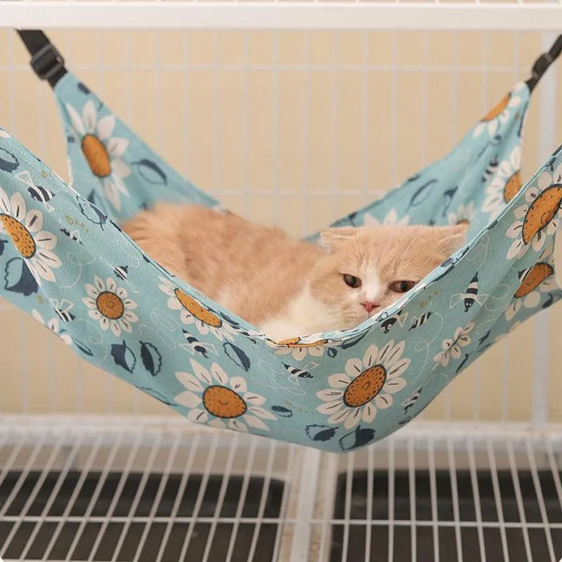 Cat Hammock 3 Color Summer Double Sided Bed