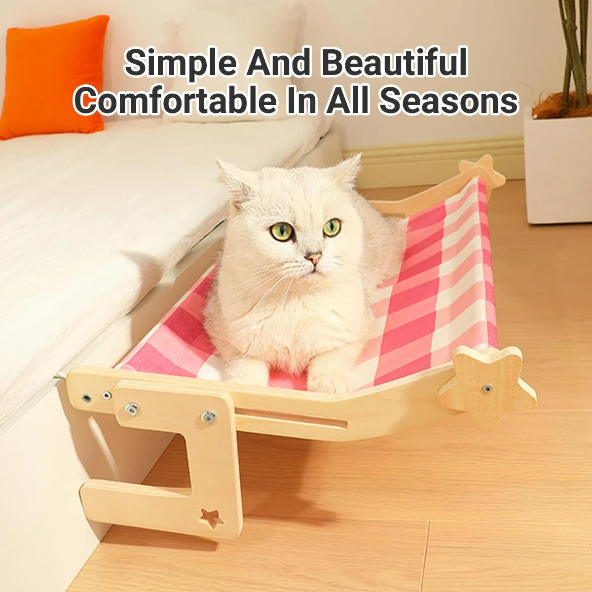 Cat Hanging Bed Window Side Hammock Pet Bed Comfortable Sleeping Resting Spot