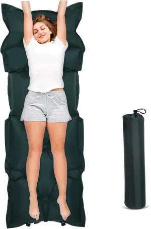 Cm Self Inflating Camping Bed Portable Air Mattress Pillow Comfortable Sleeping Pad for Outdoor