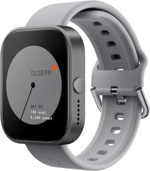 CMF 1.96’’ Watch Pro Smartwatch for Men Women Answer Calls IP68 Waterproof GPS Fitness Sports Tracker Watch with Heart Rate Monitor,Healthy Sleep Monitor for iOS/Android(Ash Grey)