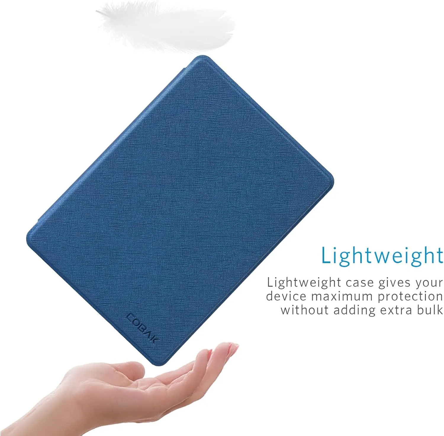 CoBak Case for 7" E-Readers - All New PU Leather Cover with Auto Sleep Wake Feature for E-Readers 2024 Released