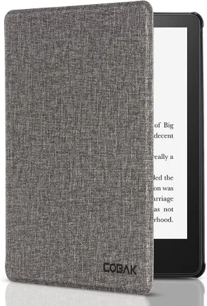 CoBak Case for All New 6 Inch E-Reader 2024 and 2022 (11 Generation) - PU Leather Smart Cover, Auto Sleep and Wake, not Compatible with Kobo Clara