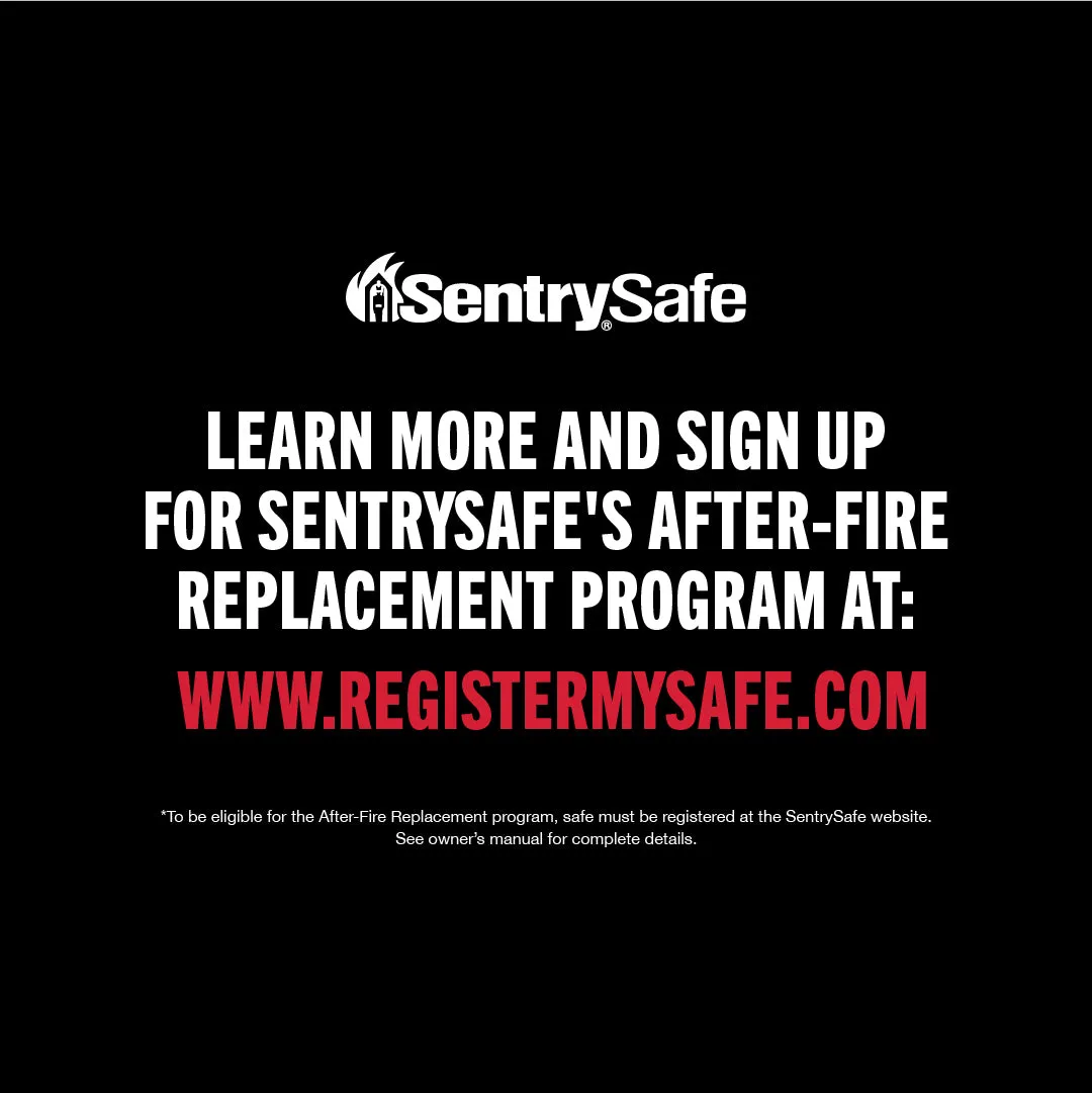 Combination Fire/Water Safe SFW123DSB