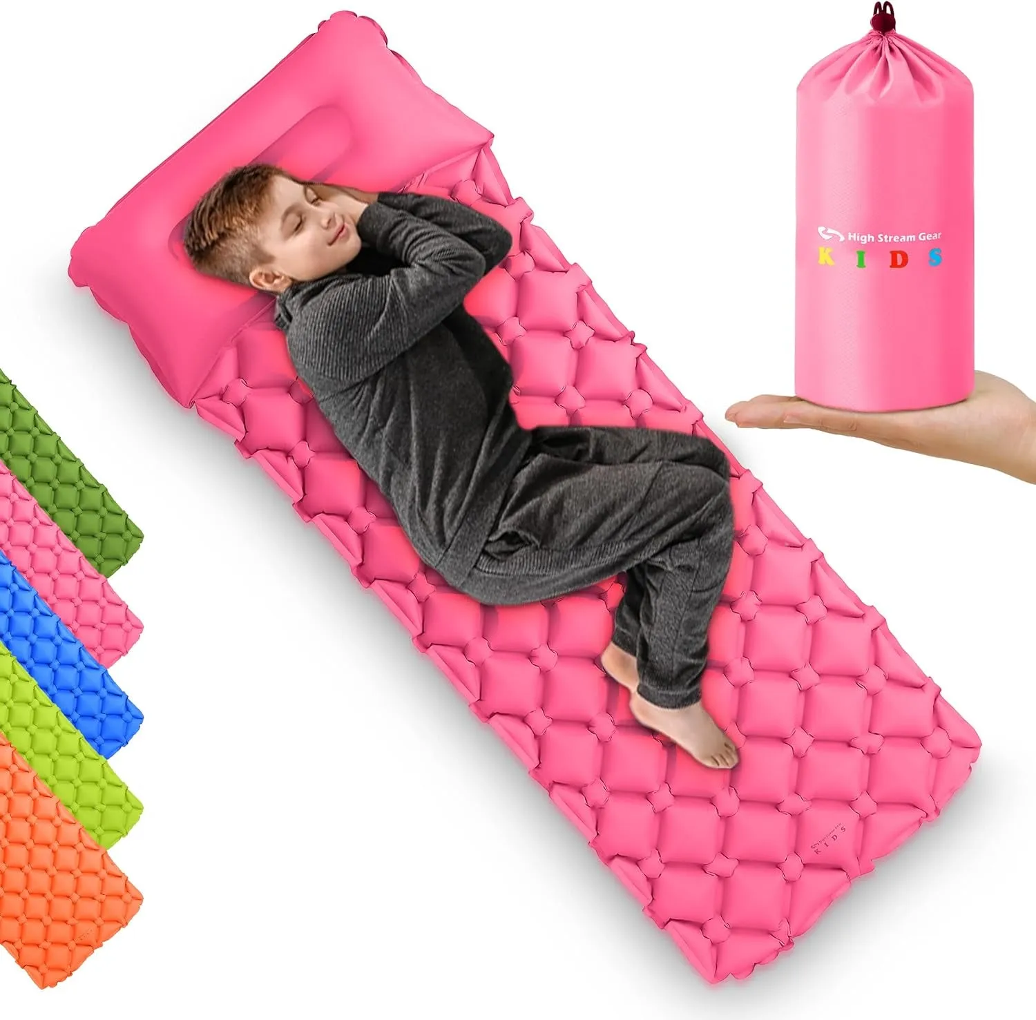 Compact and Durable Kid's Camping Sleeping Pad: Stay Warm & Comfy