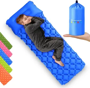 Compact and Durable Kid's Camping Sleeping Pad: Stay Warm & Comfy