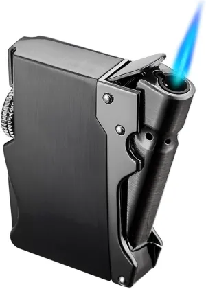 Cool Torch Metal Lighters, Novelty Windproof Jet Funny Lighter, Unique Lighters for Men Gift for Grill Candles(No Butane Fuel) (#5)