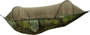 Copper State Double Hammock Tent with PopUp Mosquito Net, Lightweight Parachute Nylon, Camouflage, Tree Straps, Swing/Bed, or Backpacking