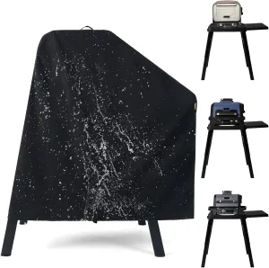 Cover for Ninja XSKUNSTAND Outdoor Stand with One Side Table, Outdoor Grill Accessories for Ninja Woodfire Grill OG700/800/900 and Pizza Oven OO100 Series, Waterproof and Windproof (Cover Only)