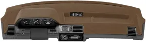 Coverking Dash Cover Mat Pad Custom Designed for Select Chevrolet Volt Dashboards: Velour Material, Brown