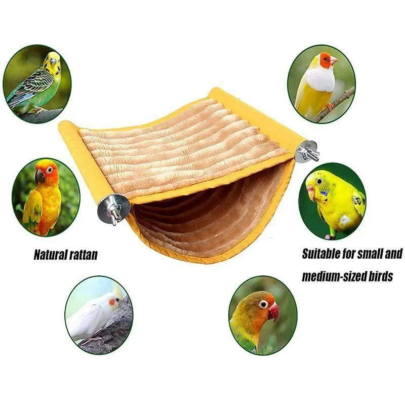 Cozy Bird House Breathable Bird Hammock
