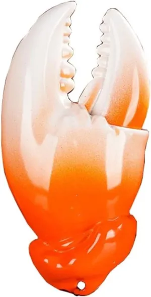 Creative and Fun Crab Claw Lighter Multifunctional Lighter Inflatable Butane Jet fire Lighter Windproof Adjustable Lighter Portable Metal Lighter Suitable for Indoor, Outdoor, Barbecue, Cigar(A)