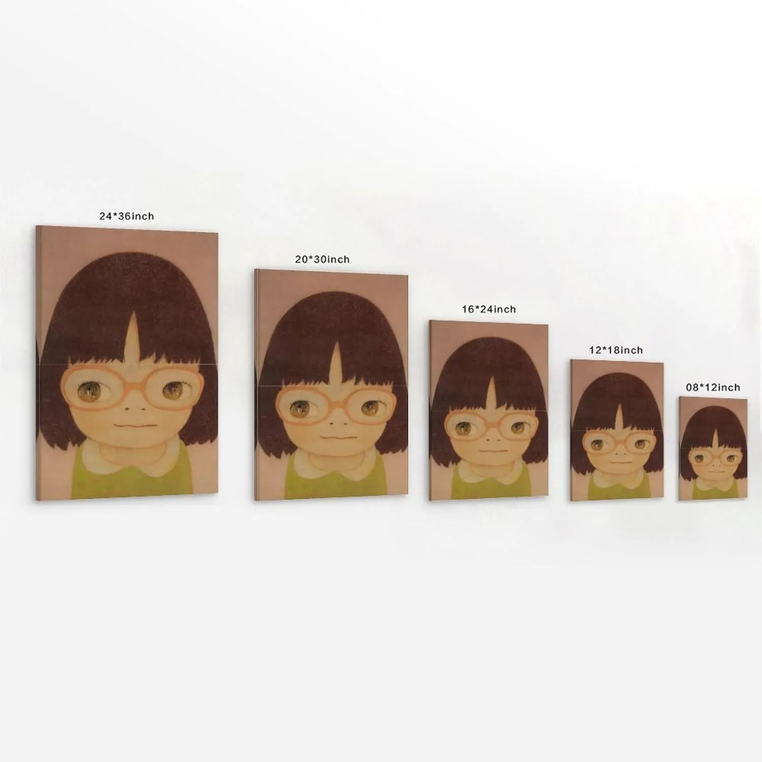 Cute Cartoon Girl Art Poster By Artist Yoshitomo Nara Painting(38) Wall Art Deco Posters Canvas Printing For Room Aesthetic Decoration Painting Posters Canvas Poster Room Aesthetic Decorative Wall Ar