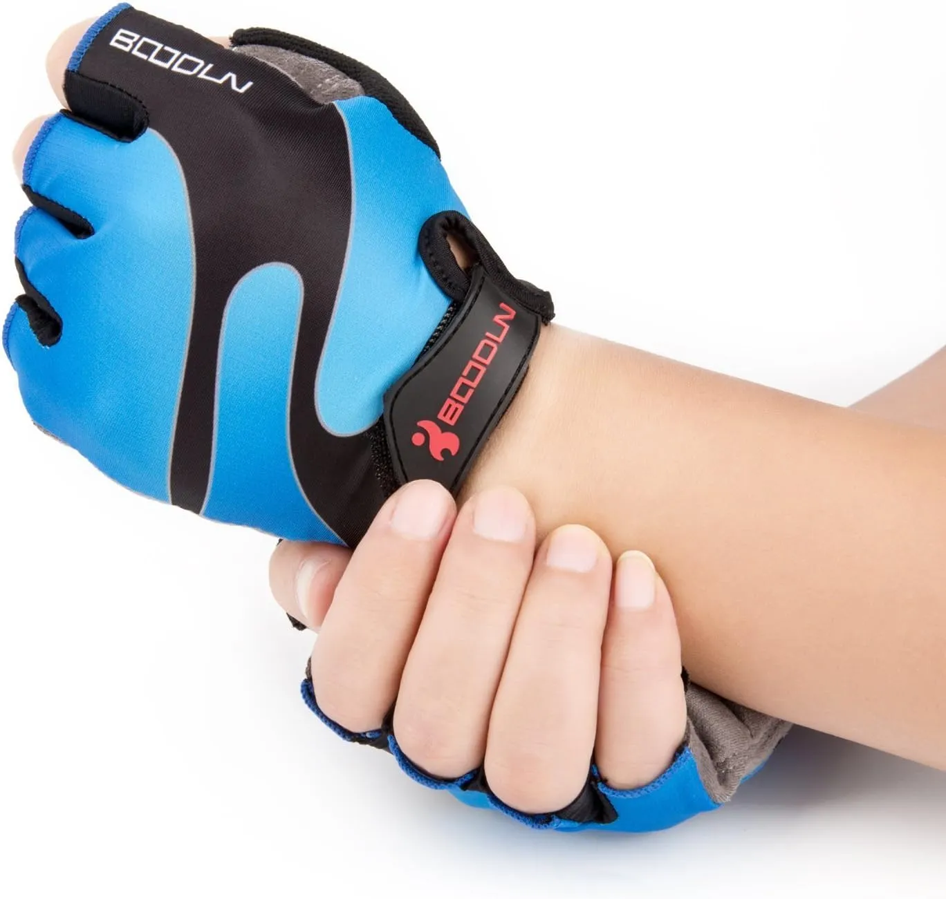 Cycling Gloves with Shock-absorbing Foam Pad Breathable Half Finger Bicycle Riding Gloves Bike Gloves B-001