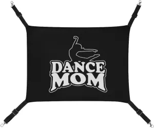 Dance Mom Cat Hanging Hammock Soft Breathable Pet Cage Dog Hammock with Adjustable Straps and Metal Hooks
