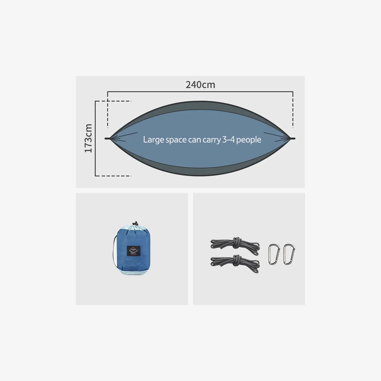 DC-C09 Inflating Double Hammock