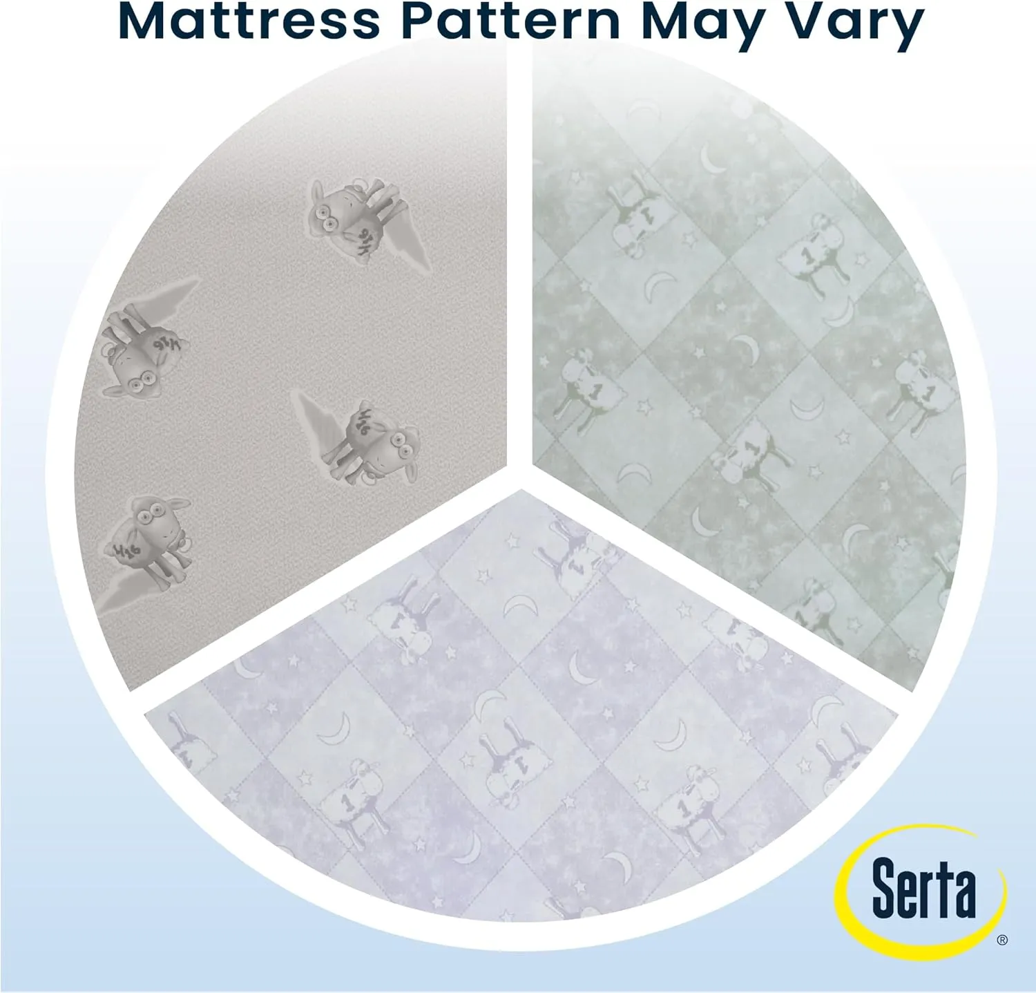 Delta Children Darcy 4-in-1 Metal Convertible Crib, White   Serta Perfect Start Limited Dual Sided Breathable Core Baby Crib Mattress (Bundle)