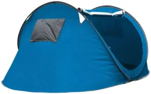 Dome Light Camping Tent Heavy Duty Family Tent 2-4 Persons Outdoor Camping Tent Automatic Open Single Layer Sunshade Canopy with Storage Bag Portable Tent