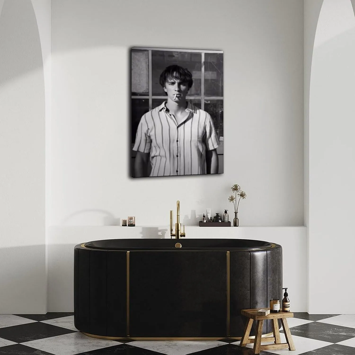 Drew Starkey Actor Poster 1 Canvas Painting Wall Art Poster for Bedroom Living Room Decor 16x24inch(40x60cm) Frame-style
