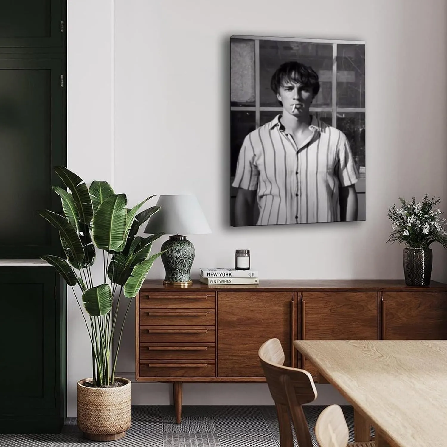 Drew Starkey Actor Poster 1 Canvas Painting Wall Art Poster for Bedroom Living Room Decor 16x24inch(40x60cm) Frame-style