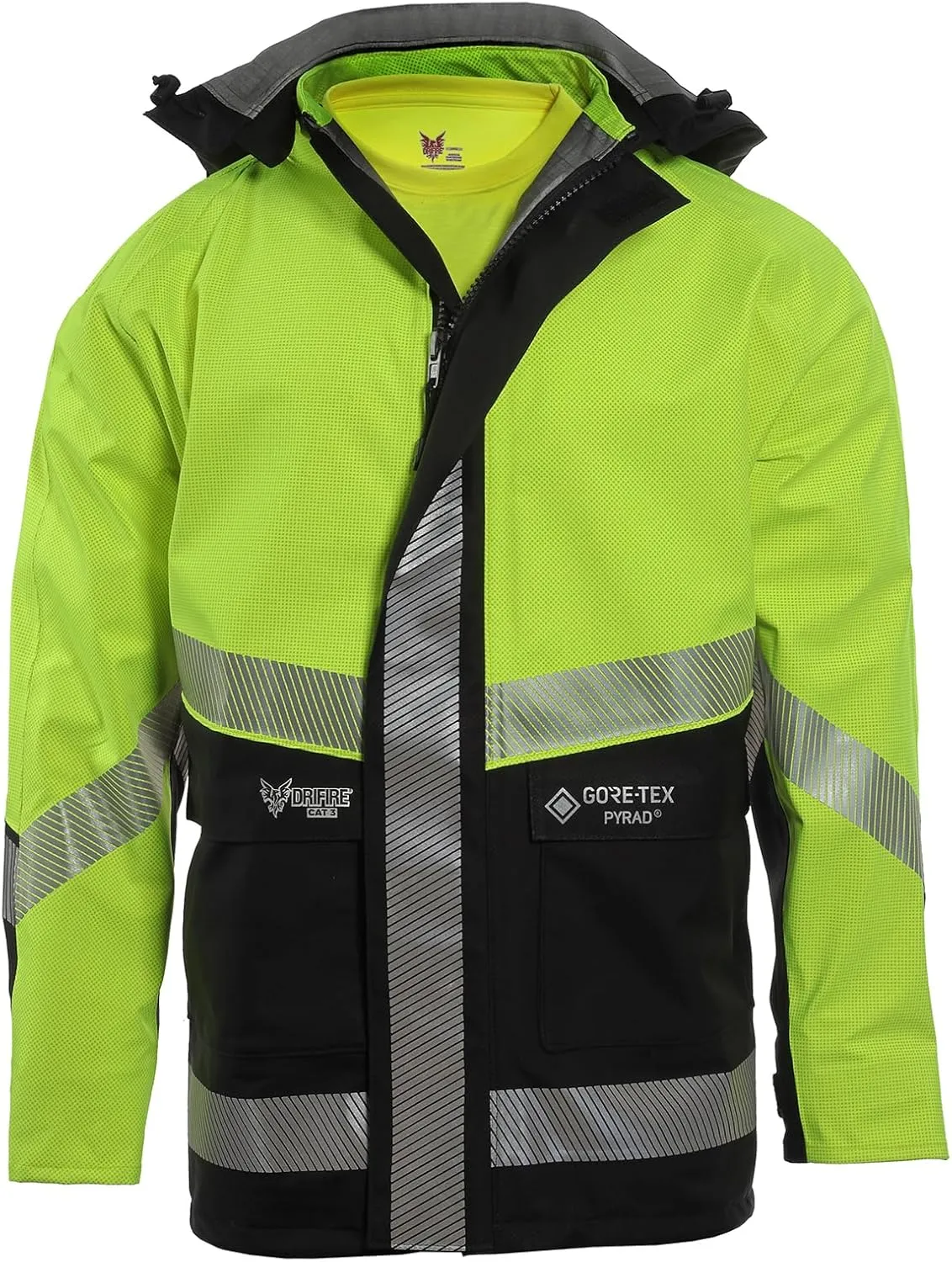 DRIFIRE Hydrolite 2.0 FR Gore Rain Jacket, Cat 3, Weatherproof Flame Resistant