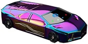 Dual Arc Plasma Lighter - Windproof With Battery Indicator, Touch-Start, LED Light, USB Rechargeable, Car Shape Cool Novelty Electric (Colorful)