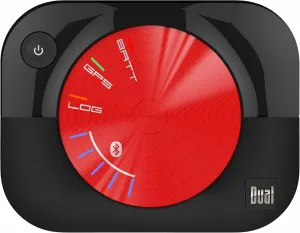 Dual Electronics XGPS160 Multipurpose Universal 5 Device Bluetooth GPS Receiver with Wide Area Augmentation System and Portable Attachment