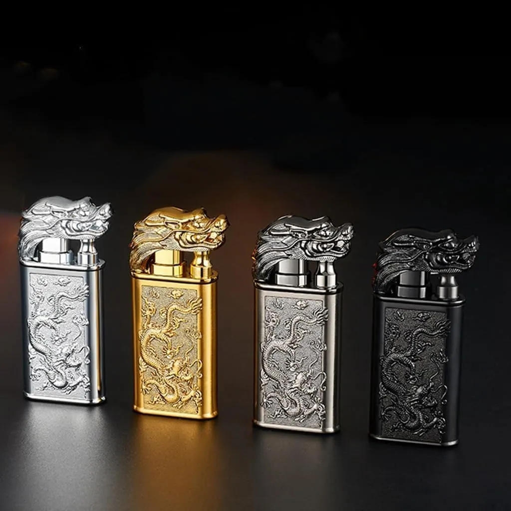 Dual Mode Torch Lighter - Switchable Jet/Soft Flame with Vortex Windproof Technology, Refillable Butane Gas System in Ergonomic Design, Premium EDC Fire Starter for Cigar Sessions(#3)