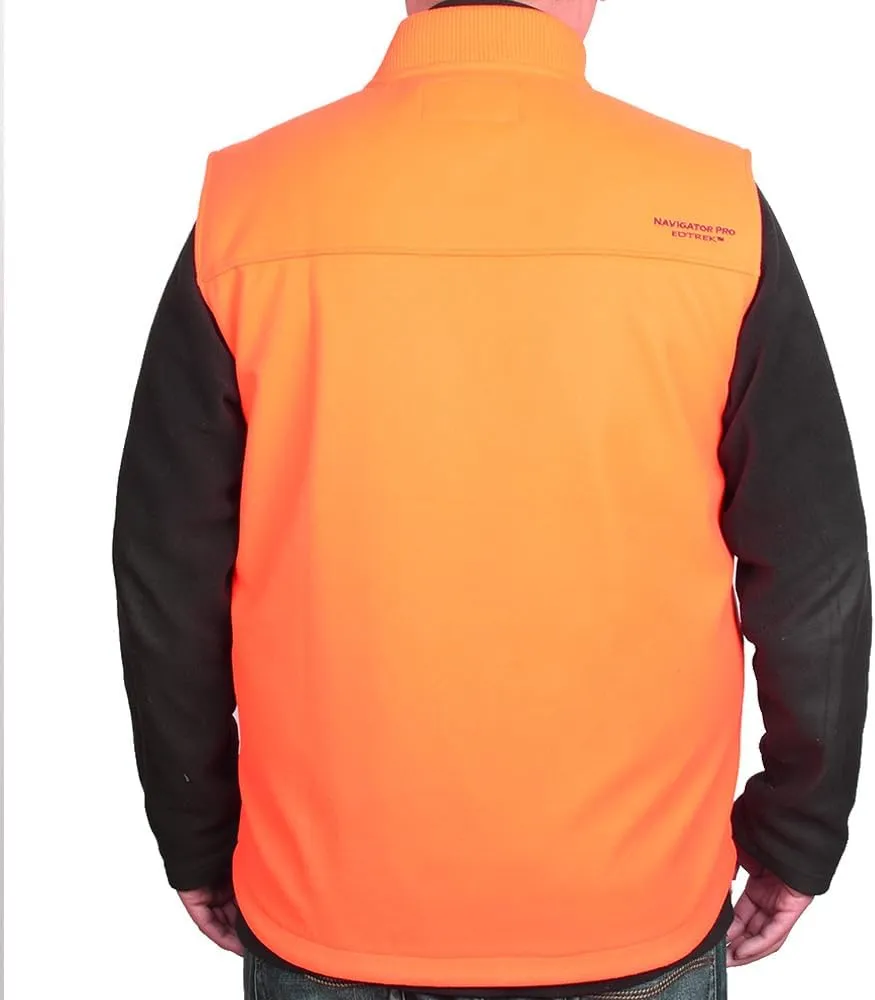 EDTREK Waterproof and Windproof Performance Vest With Plenty Pockets - Quiet and Versatile Hunting Vest
