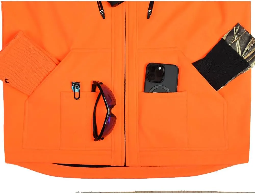 EDTREK Waterproof and Windproof Performance Vest With Plenty Pockets - Quiet and Versatile Hunting Vest
