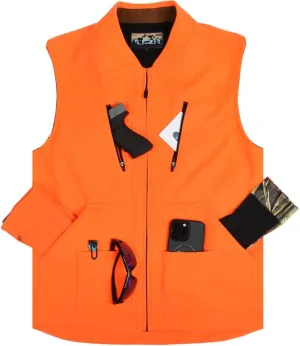 EDTREK Waterproof and Windproof Performance Vest With Plenty Pockets - Quiet and Versatile Hunting Vest