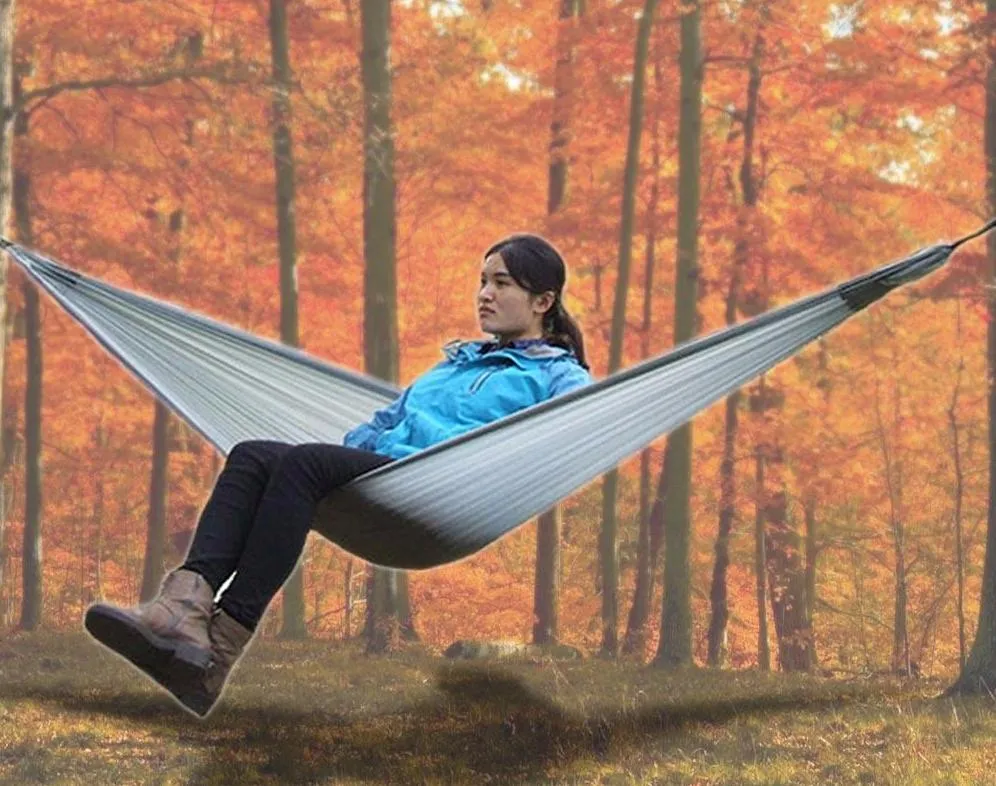 Efficient customer service Portable Hammock Huge reduction Grey Color