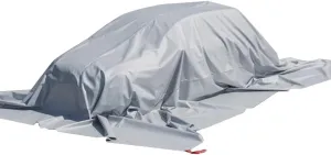 Emergency Fire Blanket for Car, Fireproof Tarp Survival Safety Fire Suppression Blanket for Electric Vehicle Truck Automotive Conflagration(26.3 * 32.9ft/8 * 10m)