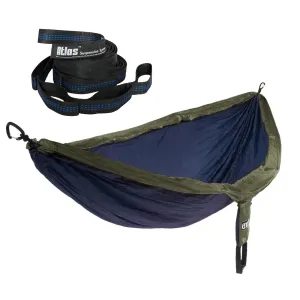 Eno DoubleNest Hammock & Atlas Strap Bundle