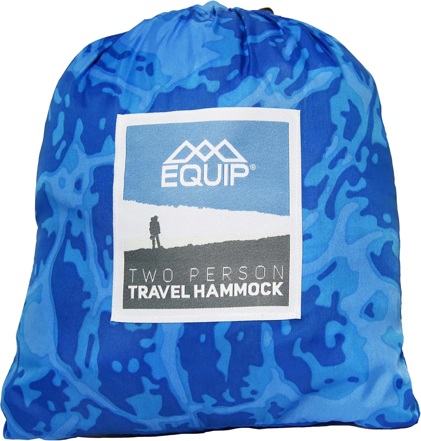 Equip Lightweight Hammock Perfect Backpacking & Camping Hammock, Supports Up to 500lbs & Patterns