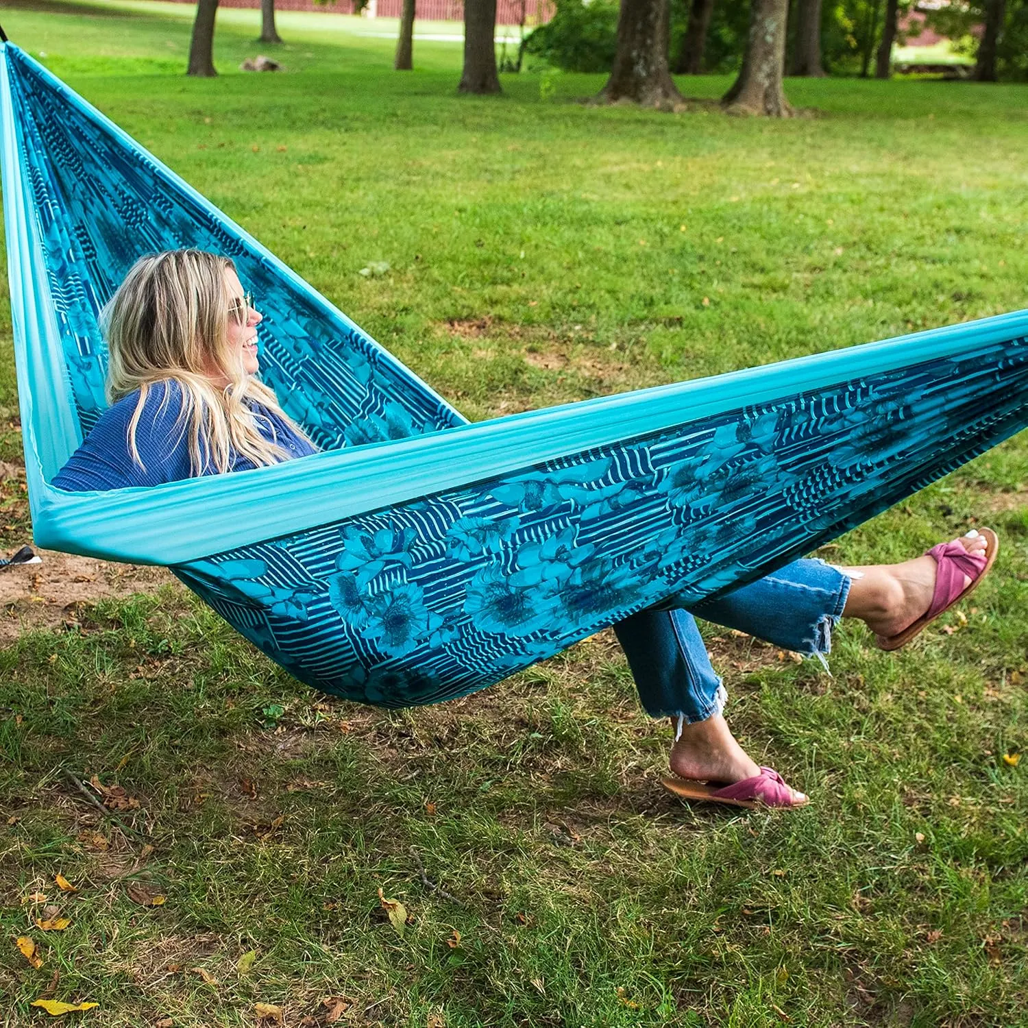 Equip Lightweight Hammock Perfect Backpacking & Camping Hammock, Supports Up to 500lbs & Patterns
