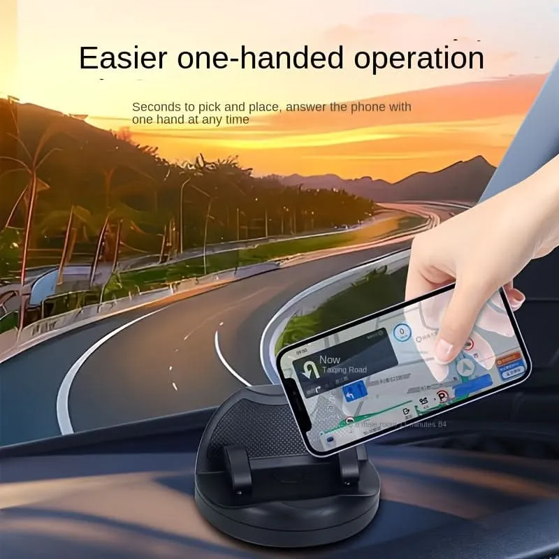 Ergonomic ABS Car Phone Mount-360° Rotatable Dashboard Holder