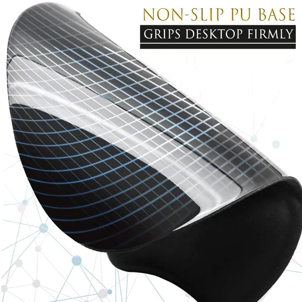 Ergonomic Mouse Pad with Wrist Support Mouse Pad with Memory Foam Rest