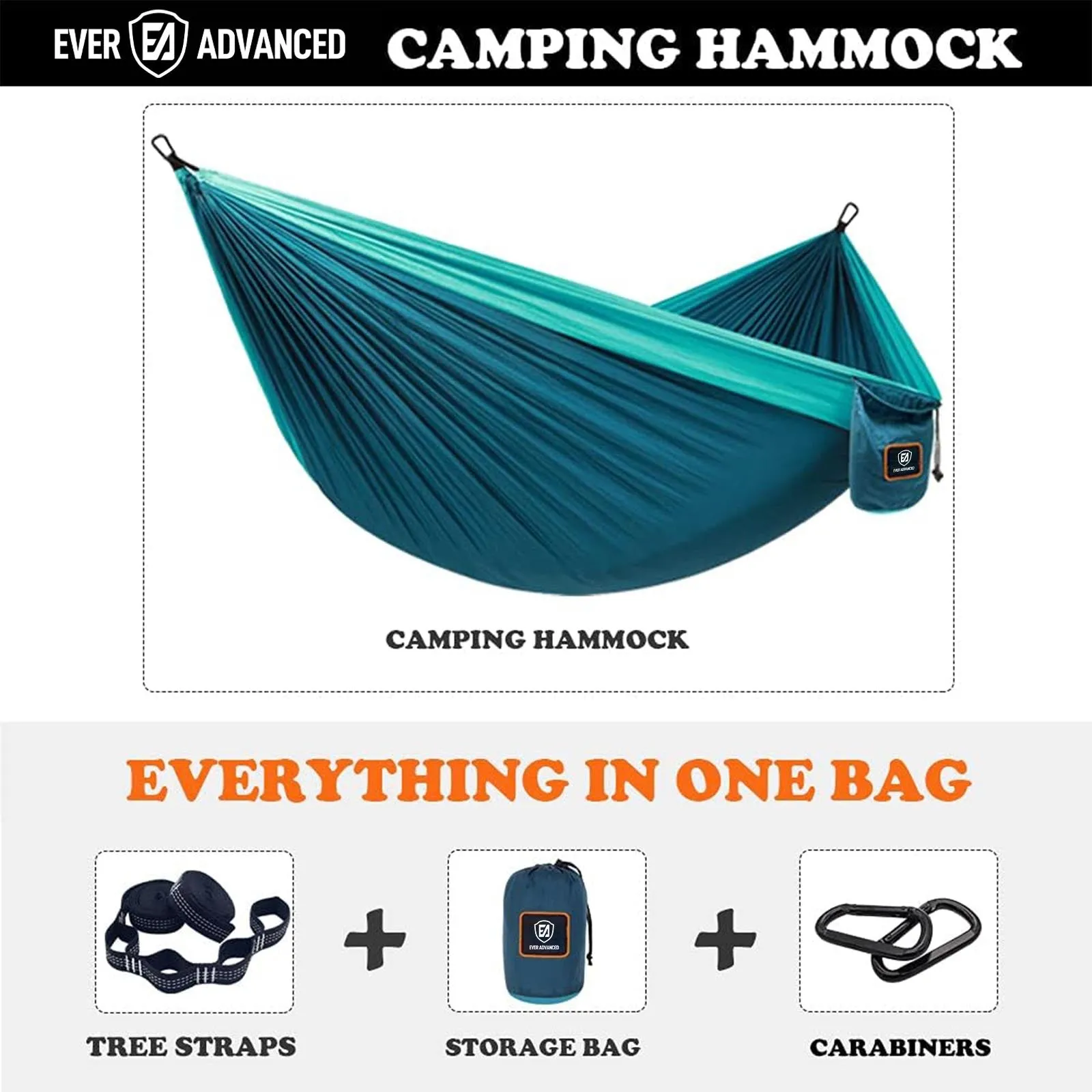 EVER ADVANCED Camping Hammock