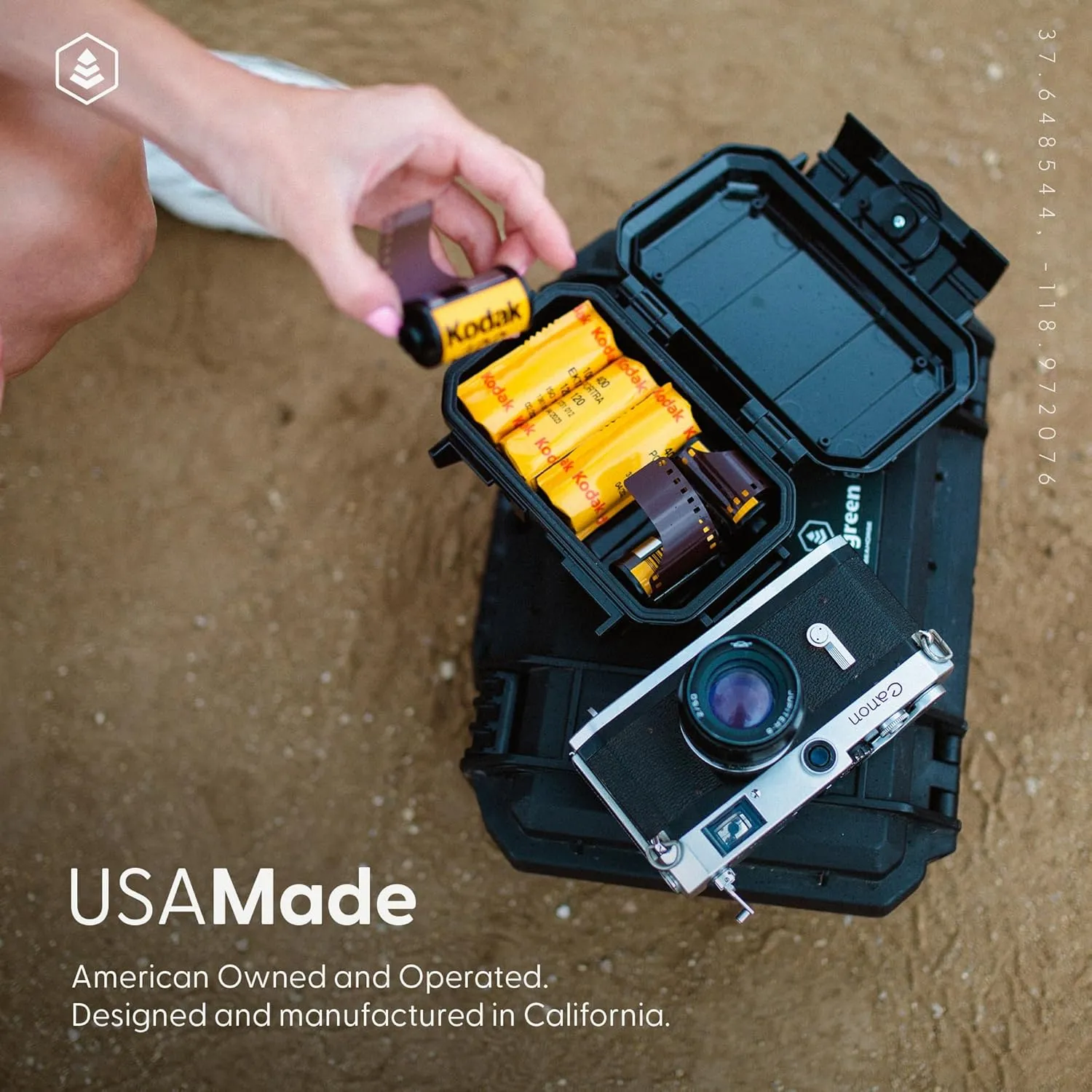 Evergreen 52 Dry Box Protective Case with Pick & Pluck Foam - Travel Safe/Mil Spec/Waterproof/USA Made - for Pistols, Cameras, Phones, Camping, Fishing, Hiking, Traveling, Water Sports, Knives (Red)