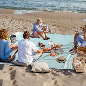 Extra Large Picnic Blanket Outdoor Turkish Beach Towel Camping Blanket ark Stadium Outside Festival Grass Hammock Grounding Rugs Lightweight Mexican Serape Floor Patio Baja Cobijas Mexicanas Para Mesa