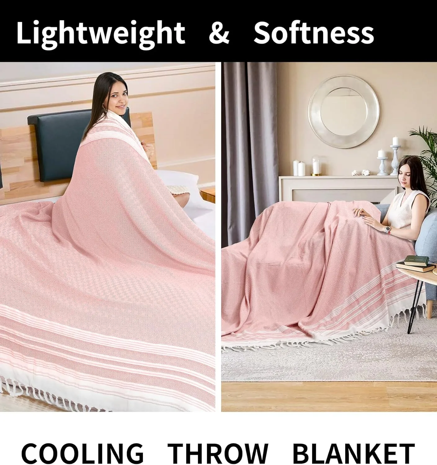 Extra Large Picnic Blanket Outdoor Turkish Beach Towel Camping Blanket ark Stadium Outside Festival Grass Hammock Grounding Rugs Lightweight Mexican Serape Floor Patio Baja Cobijas Mexicanas Para Mesa