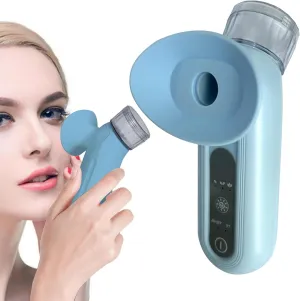 Eye Mist Steam Sprayer for Relief Dry Eyes, Eye Treatment, Portable Heated Eye Masks, Mini Eye Moisturizing Cleaning Soothing Steamer, Blue