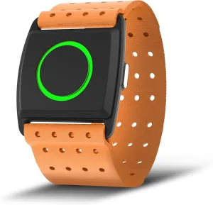EZON C022Pro Heart Rate Monitor Armband with ANT  & Bluetooth, LED HR Zone Indicator Lights,3ATM Waterproof, Adjustable Arm Strap for Running Cycling Gym, Compatible with Peloton/Wahoo/Strava