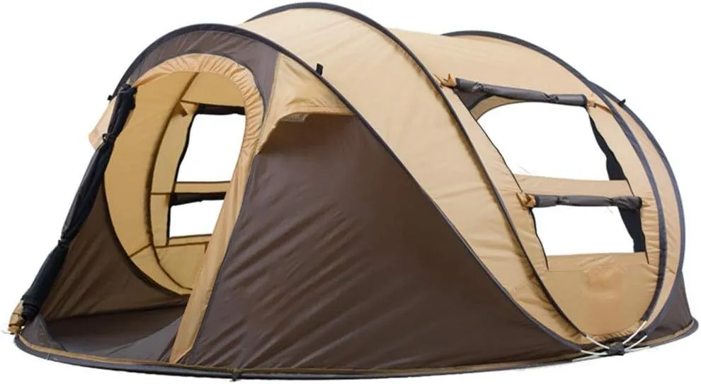 Family Tent 3-4 Persons Family Outdoor Activities Camping Tent Automatic Opening Waterproof Windproof Outdoor Tent