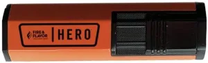 Fire & Flavor Hero Grill Windproof, Durable, Compact, Refillable Butane Torch Lighter